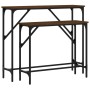 Console tables 2 units oak brown engineered wood by , Side tables - Ref: Foro24-834144, Price: 52,42 €, Discount: %