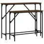 Console tables 2 units oak brown engineered wood by , Side tables - Ref: Foro24-834144, Price: 51,78 €, Discount: %