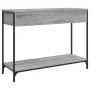 Sonoma gray engineered wood console table 100x34.5x75 cm by , Side tables - Ref: Foro24-834173, Price: 72,99 €, Discount: %