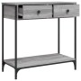 Sonoma grauer Konsolentisch aus Holzwerkstoff, 75 x 34,5 x 75 cm von , Seitentische - Ref: Foro24-834178, Preis: 58,88 €, Rab...