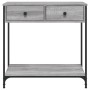 Sonoma grauer Konsolentisch aus Holzwerkstoff, 75 x 34,5 x 75 cm von , Seitentische - Ref: Foro24-834178, Preis: 58,88 €, Rab...
