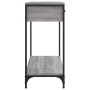 Sonoma grauer Konsolentisch aus Holzwerkstoff, 75 x 34,5 x 75 cm von , Seitentische - Ref: Foro24-834178, Preis: 58,88 €, Rab...