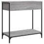Sonoma grauer Konsolentisch aus Holzwerkstoff, 75 x 34,5 x 75 cm von , Seitentische - Ref: Foro24-834178, Preis: 58,88 €, Rab...