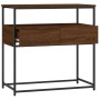 Oak brown engineered wood console table 75x40x75 cm by , Side tables - Ref: Foro24-834159, Price: 55,74 €, Discount: %