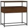 Oak brown engineered wood console table 75x40x75 cm by , Side tables - Ref: Foro24-834159, Price: 53,89 €, Discount: %