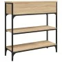 Sonoma oak engineered wood console table 72.5x25x75 cm by , Side tables - Ref: Foro24-834186, Price: 92,03 €, Discount: %