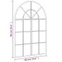 Black iron arch wall mirror 60x90 cm by , Mirrors - Ref: Foro24-3200605, Price: 127,68 €, Discount: %