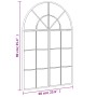 Schwarzer Eisenbogen-Wandspiegel 60x90 cm von , Spiegel - Ref: Foro24-3200605, Preis: 135,60 €, Rabatt: %