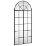 Espejo de pared arco de hierro negro 60x130 cm de , Espejos - Ref: Foro24-3200607, Precio: 151,20 €, Descuento: %