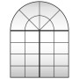 Espejo de pared arco de hierro negro 100x130 cm de , Espejos - Ref: Foro24-3200613, Precio: 200,50 €, Descuento: %