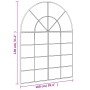 Espejo de pared arco de hierro negro 100x130 cm de , Espejos - Ref: Foro24-3200613, Precio: 200,50 €, Descuento: %