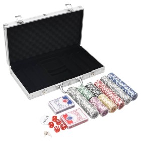 Poker Chip Set 300 Pieces 11.5g by , Poker cases and chips - Ref: Foro24-80417, Price: 42,59 €, Discount: %