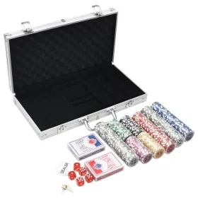 Poker Chip Set 300 Pieces 11.5g by , Poker cases and chips - Ref: Foro24-80417, Price: 41,93 €, Discount: %