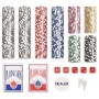 Pokerchip-Set 300 Stück 11,5g von , Pokerkoffer und Chips - Ref: Foro24-80417, Preis: 42,59 €, Rabatt: %