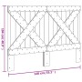 Kopfteil aus massivem Kiefernholz, 140 x 104 cm von , Kopf- und Fußteile - Ref: Foro24-358406, Preis: 62,19 €, Rabatt: %