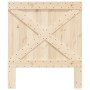 Kopfteil aus massivem Kiefernholz, 90 x 104 cm von , Kopf- und Fußteile - Ref: Foro24-358404, Preis: 42,47 €, Rabatt: %