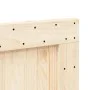 Bettkopfteil aus massivem Kiefernholz, 80 x 104 cm von , Kopf- und Fußteile - Ref: Foro24-358389, Preis: 41,93 €, Rabatt: %