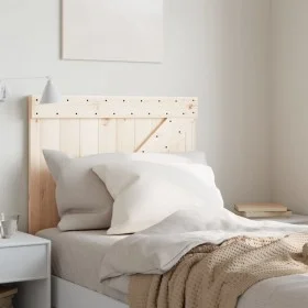 Bettkopfteil aus massivem Kiefernholz, 80 x 104 cm von , Kopf- und Fußteile - Ref: Foro24-358396, Preis: 41,53 €, Rabatt: %