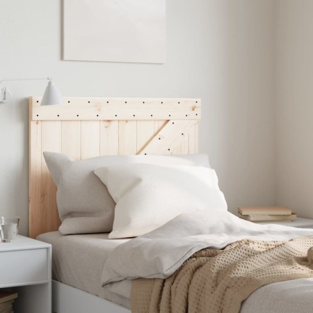Bettkopfteil aus massivem Kiefernholz, 80 x 104 cm von , Kopf- und Fußteile - Ref: Foro24-358396, Preis: 41,94 €, Rabatt: %