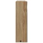 Bathroom cabinet with mirror and LED light oak 45x13x52 cm by , bathroom vanities - Ref: Foro24-357968, Price: 83,84 €, Disco...