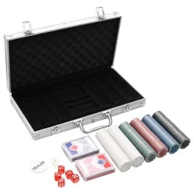 Poker set 300 pieces 4 g by , Poker cases and chips - Ref: Foro24-80415, Price: 29,10 €, Discount: %