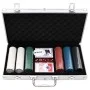 Poker set 300 pieces 4 g by , Poker cases and chips - Ref: Foro24-80415, Price: 29,05 €, Discount: %
