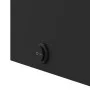 Bathroom cabinet with arched mirror and LED light black 42x13x70 cm by , bathroom vanities - Ref: Foro24-357975, Price: 105,5...