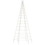 Christmas tree on flagpole 200 warm white LEDs 180cm by , Christmas lights - Ref: Foro24-358108, Price: 22,25 €, Discount: %
