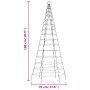 Weihnachtsbaum am Fahnenmast 200 warmweiße LEDs 180cm von , Weihnachtsbeleuchtung - Ref: Foro24-358108, Preis: 22,25 €, Rabat...
