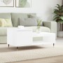 Couchtisch aus Sperrholz glänzend weiß 100x50x45 cm von , Couchtisch - Ref: Foro24-830822, Preis: 51,55 €, Rabatt: %