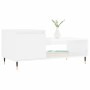 Couchtisch aus Sperrholz glänzend weiß 100x50x45 cm von , Couchtisch - Ref: Foro24-830822, Preis: 51,55 €, Rabatt: %