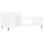Couchtisch aus Sperrholz glänzend weiß 100x50x45 cm von , Couchtisch - Ref: Foro24-830822, Preis: 51,11 €, Rabatt: %
