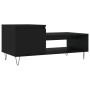 Black plywood coffee table 100x50x45 cm by , Coffee table - Ref: Foro24-830829, Price: 47,93 €, Discount: %