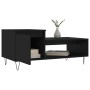 Black plywood coffee table 100x50x45 cm by , Coffee table - Ref: Foro24-830829, Price: 47,93 €, Discount: %