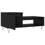 Black plywood coffee table 100x50x45 cm by , Coffee table - Ref: Foro24-830829, Price: 47,93 €, Discount: %
