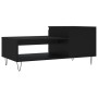Black plywood coffee table 100x50x45 cm by , Coffee table - Ref: Foro24-830829, Price: 47,93 €, Discount: %