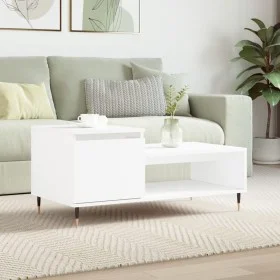 Couchtisch aus Sperrholz weiß 100x50x45 cm von , Couchtisch - Ref: Foro24-830820, Preis: 48,55 €, Rabatt: %