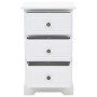 Mesita de noche MDF y madera de pino 35x32x59 cm de vidaXL, Mesitas de noche - Ref: Foro24-245756, Precio: 97,59 €, Descuento: %