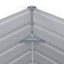 Brauner erhöhter Pflanzkübel aus verzinktem Stahl 160x80x45 cm von , Töpfe und Pflanzgefäße - Ref: Foro24-47012, Preis: 79,71...