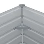 Galvanized steel raised planter in brown, 160x80x45 cm. by , Pots and planters - Ref: Foro24-47012, Price: 77,03 €, Discount: %