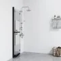 Folding shower screen with semi-frosted ESG glass, 100x190cm. by , Shower walls and screens - Ref: Foro24-151189, Price: 232,...