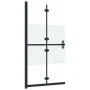 Folding shower screen with semi-frosted ESG glass, 100x190cm. by , Shower walls and screens - Ref: Foro24-151189, Price: 232,...