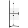 Folding shower screen with semi-frosted ESG glass, 100x190cm. by , Shower walls and screens - Ref: Foro24-151189, Price: 232,...