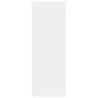White plywood wall shelf 45.1x16x45.1 cm by , Shelves and shelves - Ref: Foro24-802948, Price: 30,73 €, Discount: %
