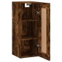 Wandschrank Holzwerkstoff Räuchereiche 34,5x34x90 cm von , Sideboards - Ref: Foro24-835023, Preis: 46,95 €, Rabatt: %
