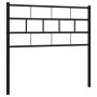Cabecero de metal negro 80 cm de , Cabeceros y pies de cama - Ref: Foro24-355686, Precio: 20,64 €, Descuento: %