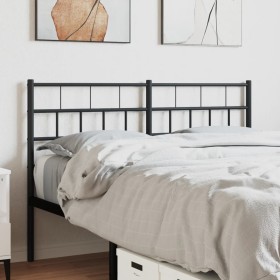 Cabecero de metal negro 120 cm de , Cabeceros y pies de cama - Ref: Foro24-355690, Precio: 28,05 €, Descuento: %