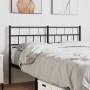 Kopfteil aus schwarzem Metall, 120 cm von , Kopf- und Fußteile - Ref: Foro24-355690, Preis: 28,05 €, Rabatt: %