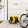 Fahrradanhänger Haustiere Eisen Stoff Oxford gelb schwarz von , Kinderwagen für Haustiere - Ref: Foro24-93994, Preis: 95,21 €...