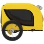 Bicycle trailer for pets, made of iron and Oxford fabric in yellow and black. by , pet strollers - Ref: Foro24-93994, Price: ...